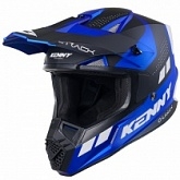 Шлем Kenny Racing Track Graphic Candy Black/White/Blue