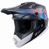 Шлем Kenny Racing Track Graphic Zoom Black/White/Grey