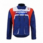 Мотокуртка Kenny Racing Track Patriot Red/Blue/White Fluo
