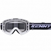 Мотоочки Kenny Racing Track White Clear Lens