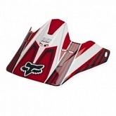 Козырек шлема FOX V1 Red