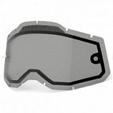 Линза к очкам 100% Racecraft 2/Accuri 2/Strata 2 Vented Pane Dual Light-grey