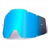Линза к очкам 100% Racecraft/Accuri/Strata Replacement Lens Blue Mirror/Blue Anti-Fog