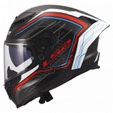 Шлем LS2 FF807 Dragon Subic White/Blue/Red
