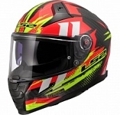 Шлем LS2 FF811 Vector II C Tantic Red/Yellow