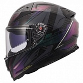 Шлем LS2 FF811 Vector II Carbon Savage Black/Purple