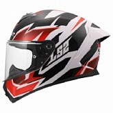 Шлем LS2 FF820 Rapid III Xtrem White/Вlack/Red