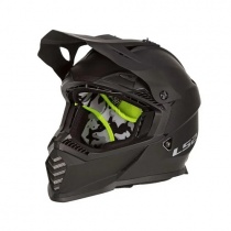 Шлем LS2 MX437 Fast Evo Mini Black Matt