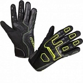 Мотоперчатки Modeka Dracon Black/Yellow