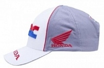 Мотокепка HRC MotoGP Grey/White