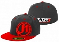 Мотокепка Just1 Cappello Flexfit Impact (S/M) Black/Red