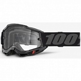 Мотоочки 100% Accuri 2 Enduro Black Dual Clear Lens