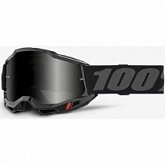 Мотоочки 100% Accuri 2 Sand Black/Grey Smoke Lens