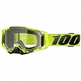 Мотоочки 100% Armega Nuclear Yellow/Black Clear Lens