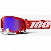 Мотоочки 100% Racecraft 2 Red Mirror Red Lens