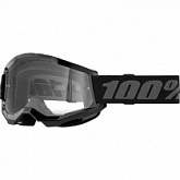 Мотоочки 100% Strata 2 Black Clear Lens