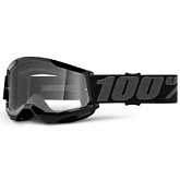 Мотоочки 100% Strata 2 Junior Black Clear Lens