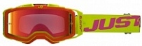 Мотоочки Just1 Nerve Absolute Yellow/Blue/Orange Mirror Red Lens