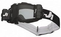 Мотоочки Just1 Nerve Plus Black/White Clear lens