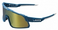 Мотоочки Just1 Sniper Blue/White Gold Mirror Lens