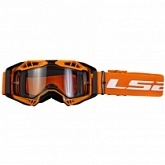 Мотоочки LS2 Aura Black/Orange Clear Lens
