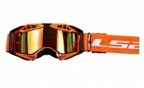 Мотоочки LS2 Aura Pro Black/Orange Mirror Lens