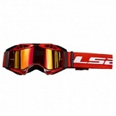 Мотоочки LS2 Aura Pro Red/Black Orange Lens