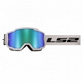 Мотоочки LS2 Charger White Green/Blue Lens