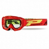 Мотоочки Progrip 3303 Vista Red Clear Lens