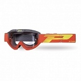 Мотоочки Progrip 3450 LS Riot Grey/Red Clear Lens