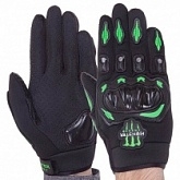 Мотоперчатки Motorace TС-15 Black/Green