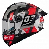 Шлем MT Targo S Sergio Garcia 2024 B5 Grey/Black/Red