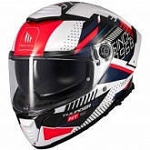 Шлем MT Thunder 4 SV Luminence A17 White/Blue/Red