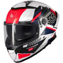Шлем MT Thunder 4 SV Luminence A17 White/Blue/Red