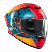 Шлем MT Thunder 4 SV Rainforest C4 Orange/Blue