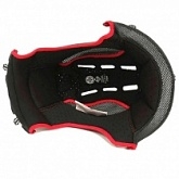 Обшивка внутренняя шлема Nolan N70-2GT/-2X/44/Evo Black/Red