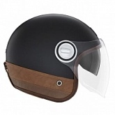 Шлем NOX Heritage Leather Black/Brown