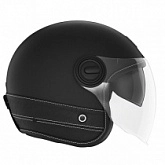 Шлем NOX Heritage Leather Black Matt