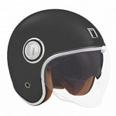 Шлем NOX Heritage Solid Black Matt