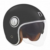 Шлем NOX Heritage Solid Black Matt