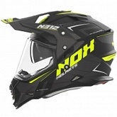 Шлем NOX N312 Vapor Black/Yellow Fluo