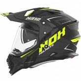 Шлем NOX N312 Vapor Black/Yellow Fluo