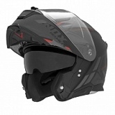 Шлем NOX N967 Synchro Black/Red/Grey