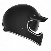 Шлем NOX Seventy II Solid Black Matt