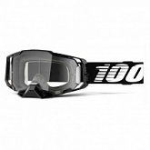 Мотоочки 100% Armega Black Clear Lens