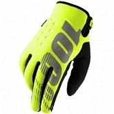 Мотоперчатки 100% Ride Brisker Cold Weather Fluo Yellow