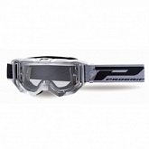Мотоочки Progrip PG3300-414 TR Vision Silver Clear Lens