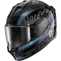 Шлем Shark D-Skwal 3 Streetrush Black/Blue