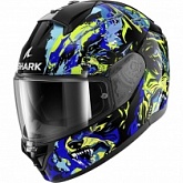 Шлем Shark Ridill 2 Racing Beast Black/Blue/Yellow