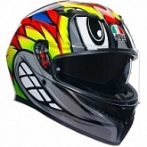 Шлем AGV K3 Birdy 2.0 Grey/Yellow/Red